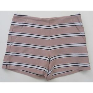Ann Taylor LOFT Riviera Shorts striped blush 2